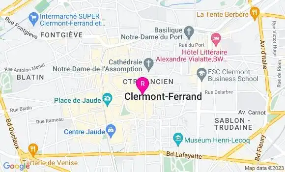 Localisation Restaurant  La Fabrique du Hot Dog
