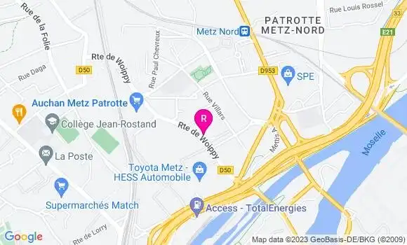 Localisation Restaurant  L