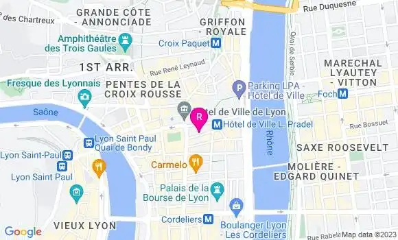 Localisation Restaurant  Hank