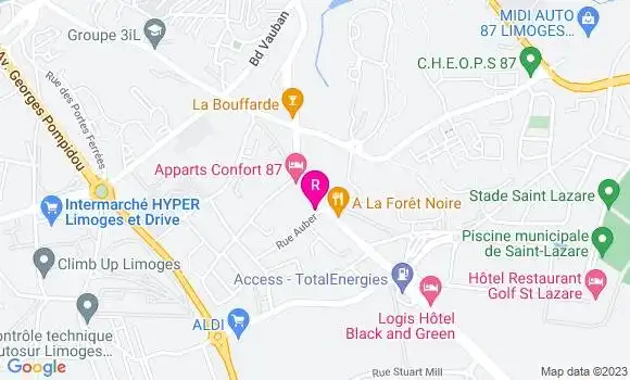 Localisation Restaurant  L