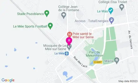 Localisation Pizzeria Pizza Lucky