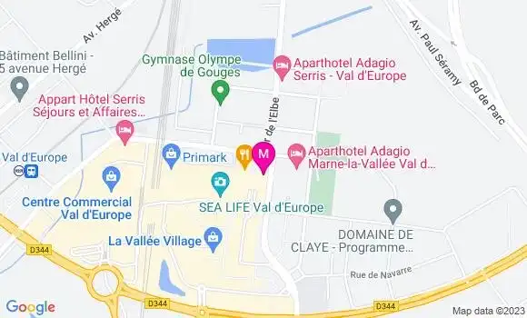 Localisation Restaurant Italien Giro d
