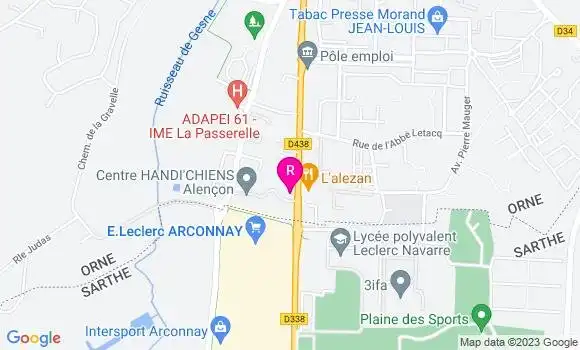 Localisation Restaurant  Crousty Land