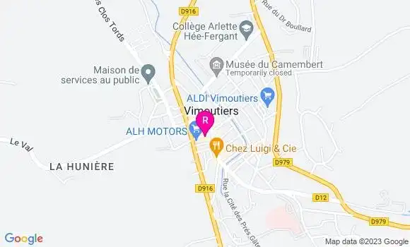 Localisation Restaurant  Croc