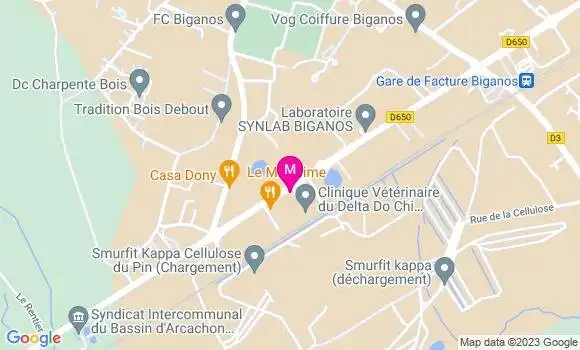Localisation Restaurant  Pizza Marcus