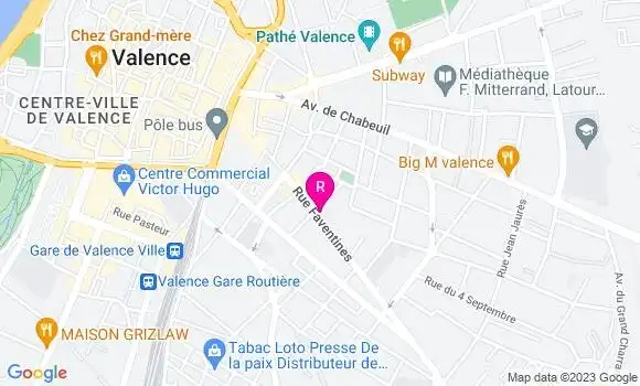 Localisation Restaurant  L