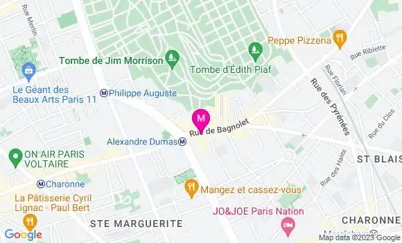 Localisation Restaurant Chinois Kang Du