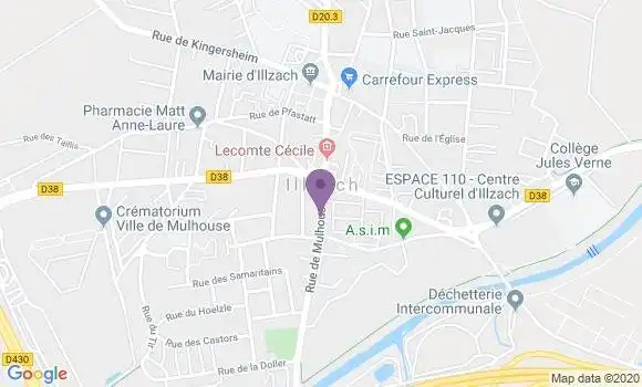 Localisation Restaurant  Chez Clara