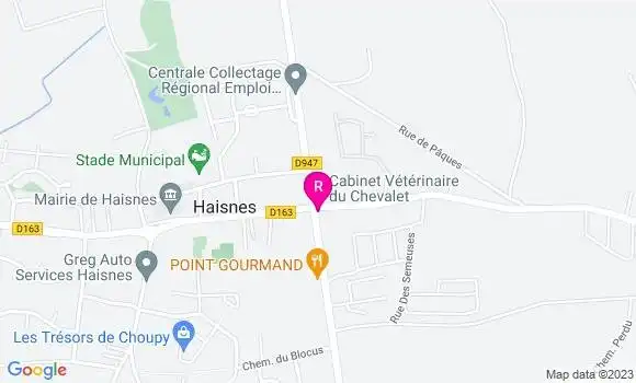 Localisation Kebab Douvrin