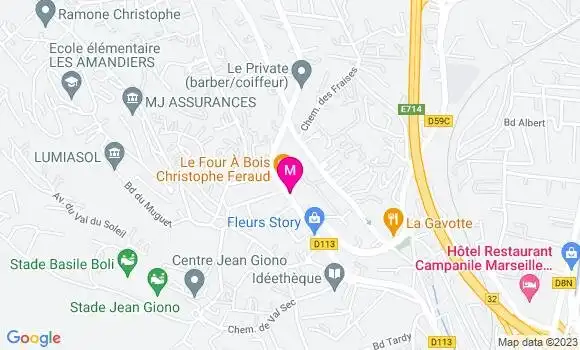 Localisation Restaurant  Au Petit Naples