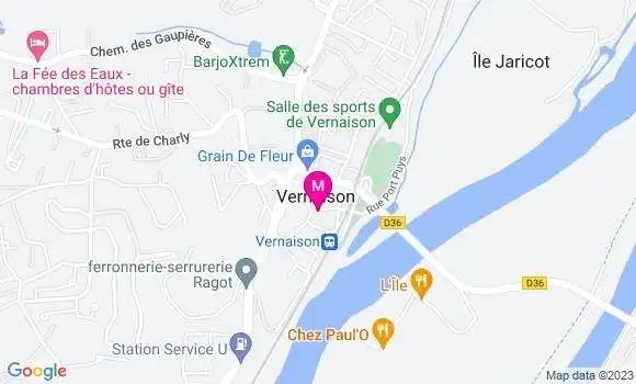 Localisation Restaurant  O Veritable