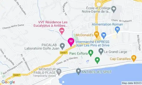 Localisation Restaurant  Frites Korner