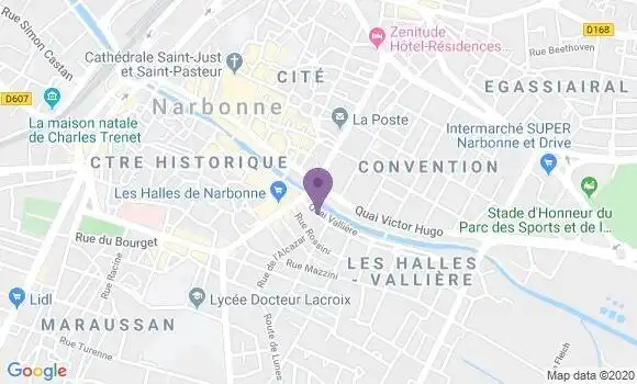 Localisation Restaurant  Le Quai