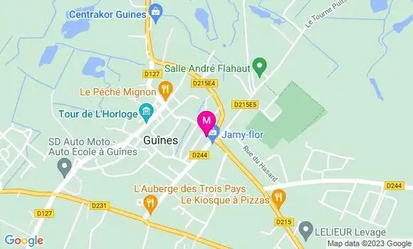 Localisation Restaurant  Friterie Ch