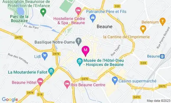 Localisation Restaurant  Le Garden Fabien Berteau