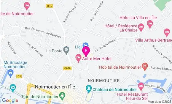 Localisation Restaurant  La P