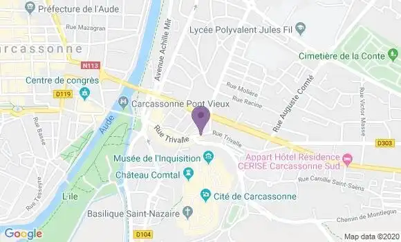 Localisation Restaurant  Le Trivalou