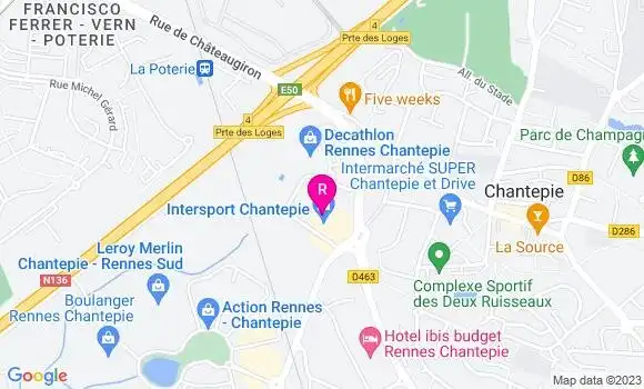 Localisation Restaurant  La Fabrique