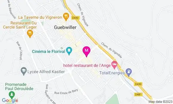 Localisation Restaurant  Chez Azra
