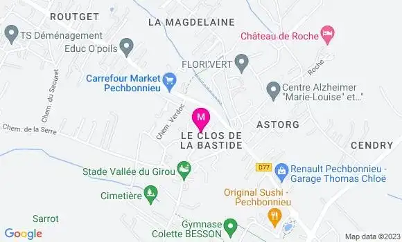 Localisation Restaurant  Passion Crêpés