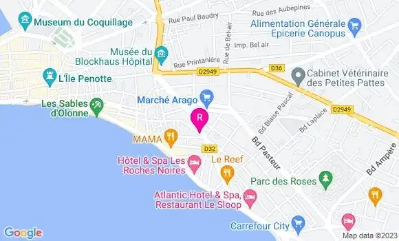 Localisation Restaurant  Don Ricco Pizza