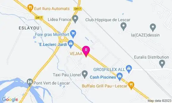 Localisation Restaurant  Vejaa