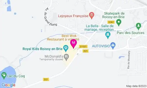 Localisation Restaurant  Mac Doner