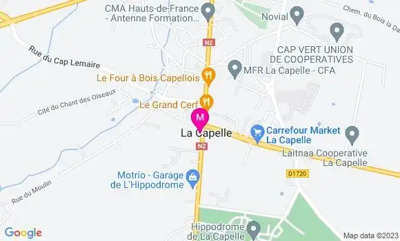 Localisation Pizzeria L
