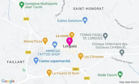 Localisation Restaurant  Framboise et Mangue