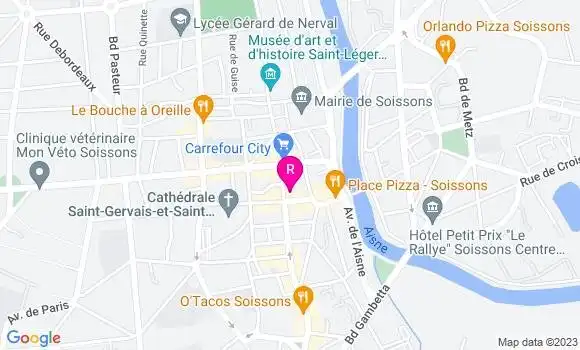 Localisation Fast Food Subway