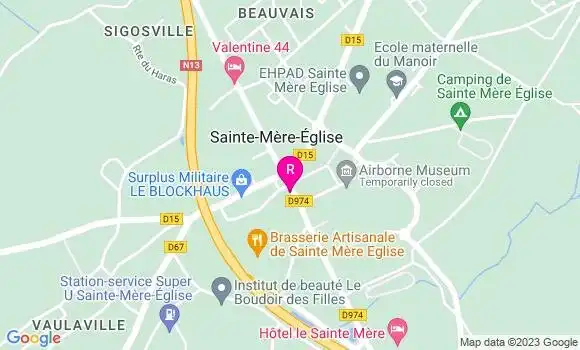 Localisation Restaurant  Big Marcel
