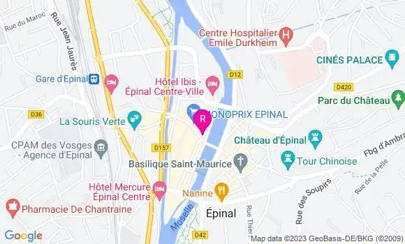 Localisation Restaurant  Poulaillon