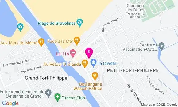 Localisation Restaurant  Aux Quatre Coins du Monde