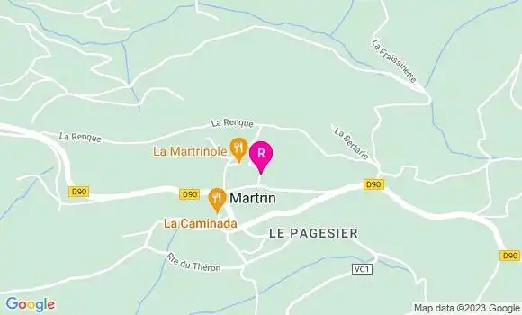 Localisation Restaurant  La Colporteuse