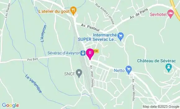Localisation Pizzeria Le Graillou