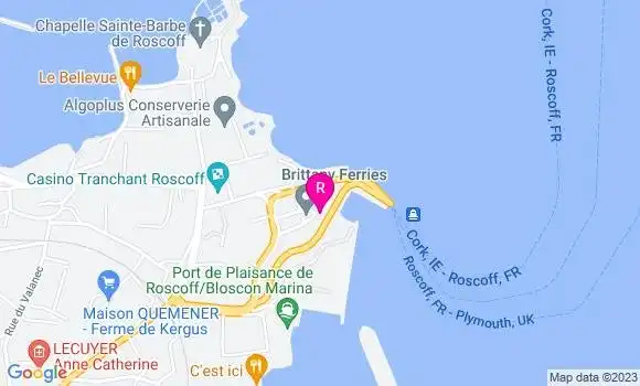 Localisation Restaurant  Le Transmanche