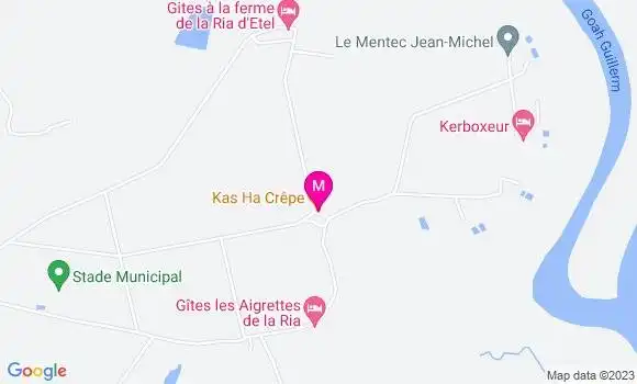 Localisation Crêperie Kas Ha Crep