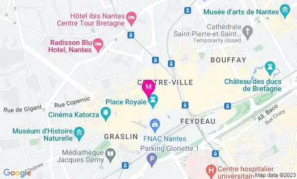 Localisation Restaurant  Les Burgers de Papa