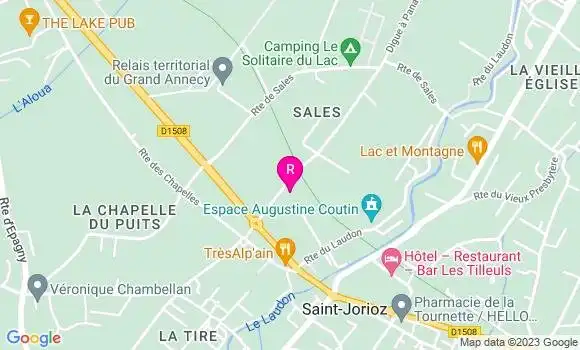 Localisation Restaurant  L