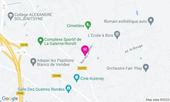 Localisation Restaurant  A l