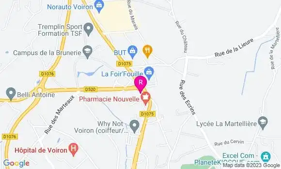 Localisation Restaurant Grill Mon Artisan Rotisseur