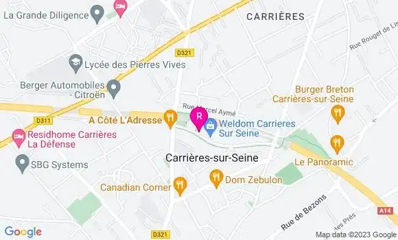 Localisation Restaurant  La Theiere Apprivoisee