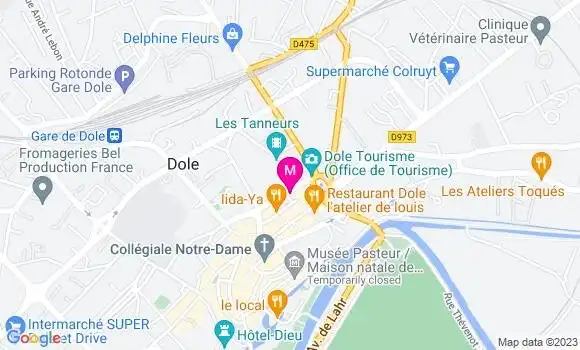 Localisation Restaurant  Pizza l