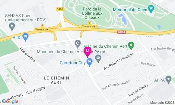 Localisation Pizzeria 1955 Nemours