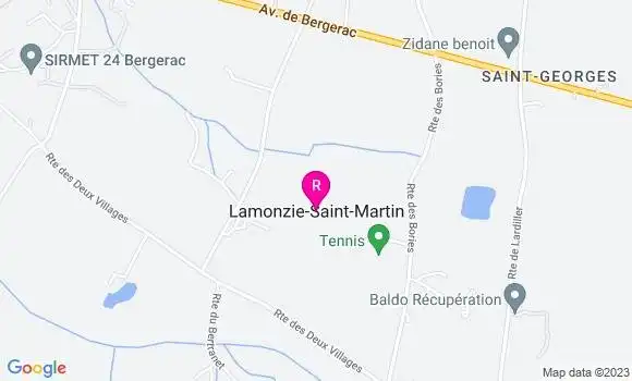 Localisation Pizzeria Le Solopac