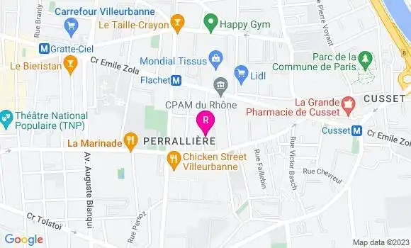 Localisation Restaurant  Cocotte et Papillote