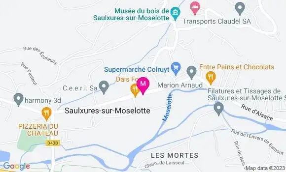 Localisation Restaurant Turc Dais Food
