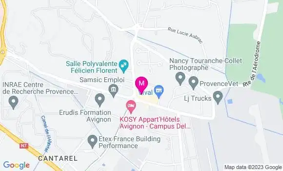 Localisation Sandwicherie Le Convivial