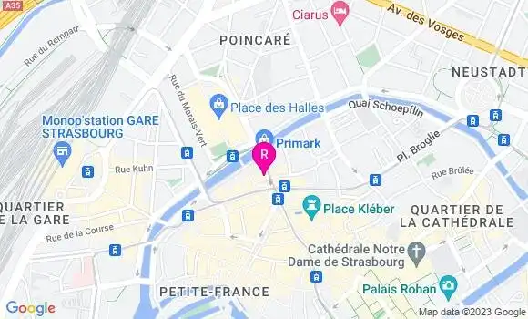 Localisation Fast Food Kfc