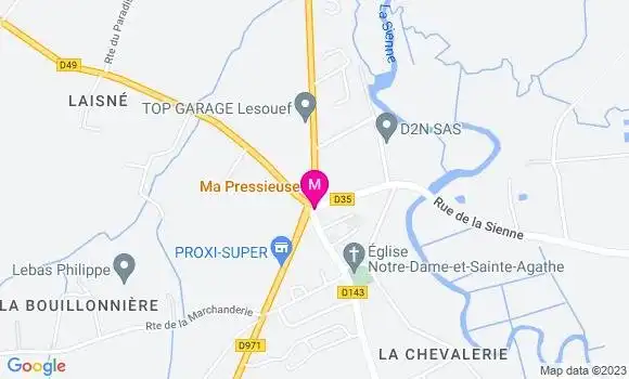 Localisation Restaurant  O